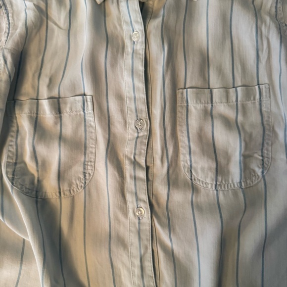 Rails Lyocell Striped Button Down - Picture 5 of 7